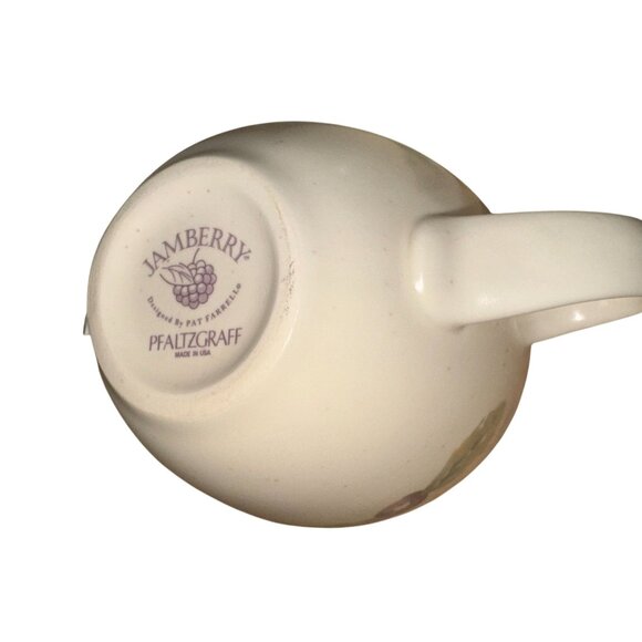 Pfaltzgraff Jamberry Cup 4" Diameter Stoneware - Picture 2 of 4